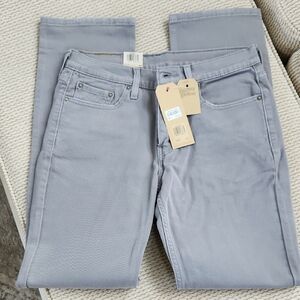 Levi's Men's Light Gray Straight Leg Jeans, NWT, 30x32